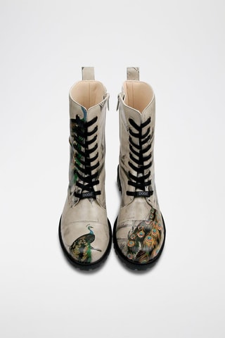 Botines Gracious Feathers  - Multicolor
