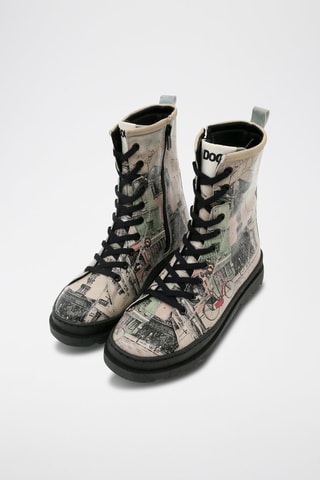 Botines Bonjour Paris  - Multicolor