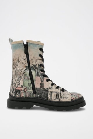 Botines Bonjour Paris  - Multicolor