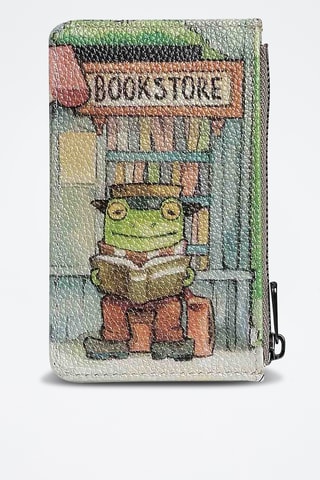 Monedero de piel vegana - Multicolor