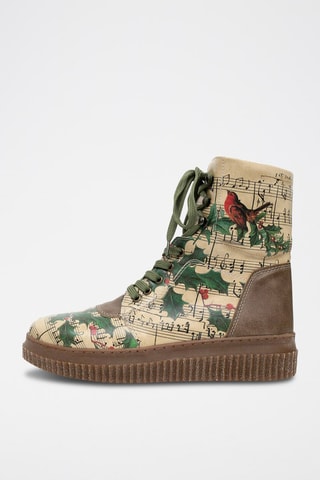 Botines Your Voice Is Like A Song To Me  - Multicolor