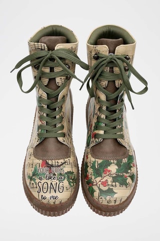 Botines Your Voice Is Like A Song To Me  - Multicolor