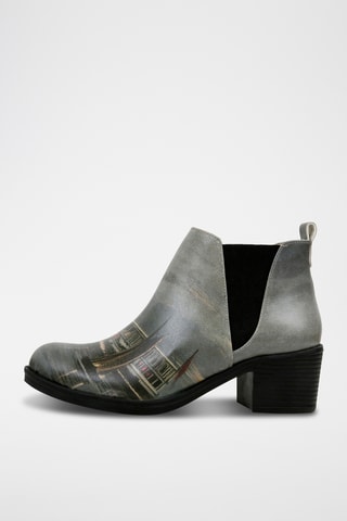 Botines Chelsea de piel vegana Eve  - Multicolor