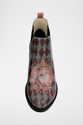 Botines Chelsea de piel vegana Eve  - Multicolor