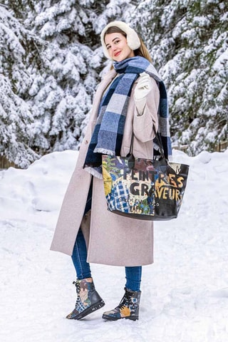 Botines Les Peintres  - Multicolor