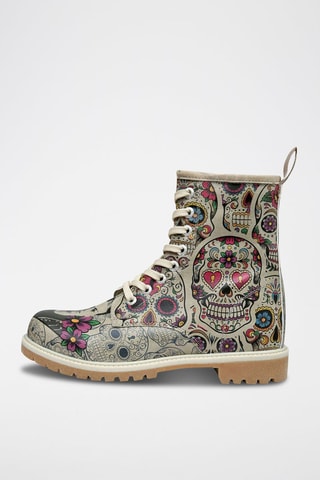 Botines Remembrance Of Frida Kahlo  - Multicolor