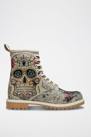 Botines Remembrance Of Frida Kahlo  - Multicolor