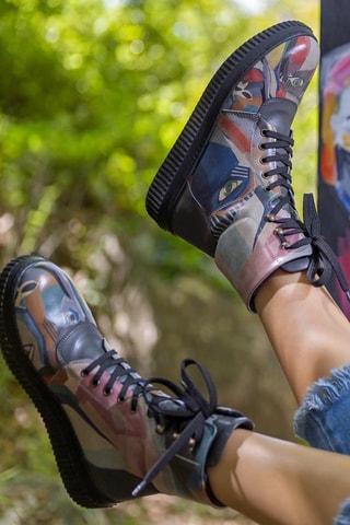 Botines You Are Never Alone  - Multicolor