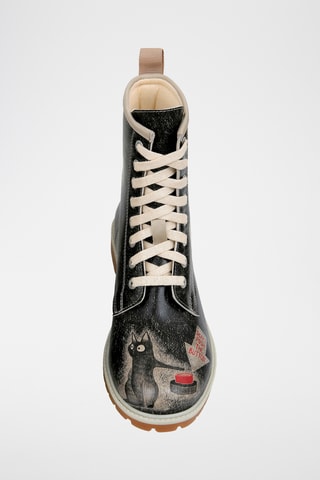 Botines de piel vegana Long  - Multicolor