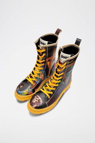 Botines Art Form  - Multicolor