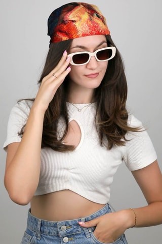 Fular Vincent van Gogh Self Portrait  - Multicolor