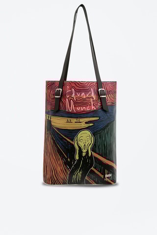 Bolso shopper Edvard Munch El grito  - Multicolor