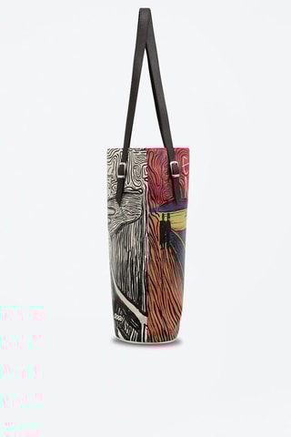 Bolso shopper Edvard Munch El grito  - Multicolor