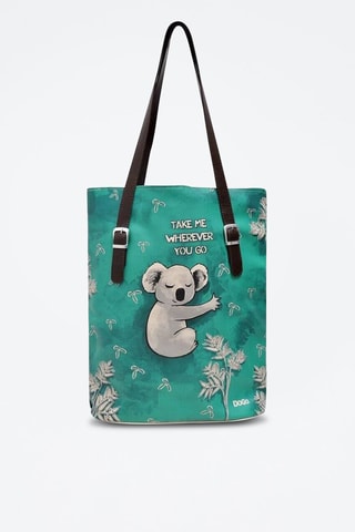 Bolso shopper Koala Hug  - Multicolor