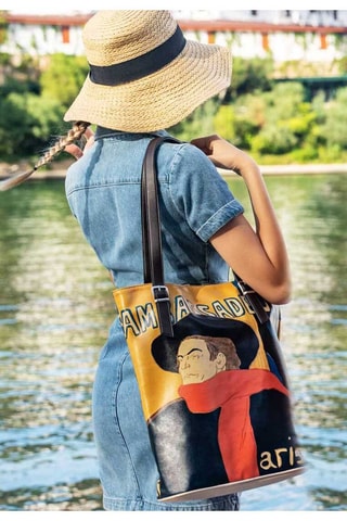 Bolso shopper Ambassadeurs  - Multicolor