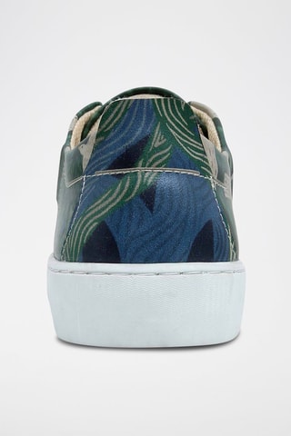 Vegan Leren Sneakers The Forest Always Whispers  - Multicolor