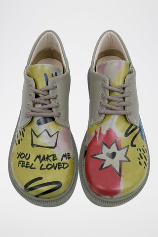 Derbies de piel vegana The Creation of the Collage  - Multicolor