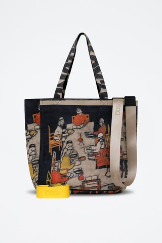 Bolso shopper Supper  - Multicolor