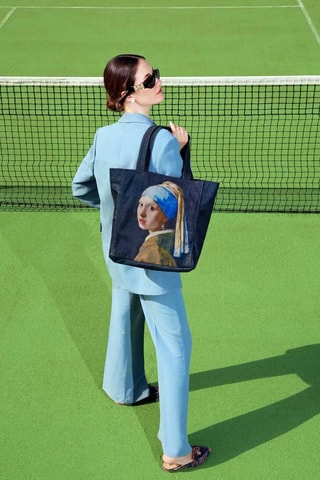 Tote bag La joven de la perla  - Multicolor