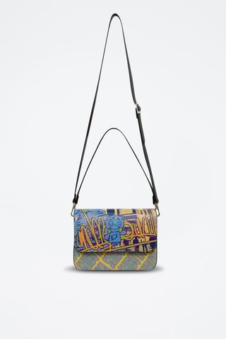 Bolso de piel vegana Y - Multicolor