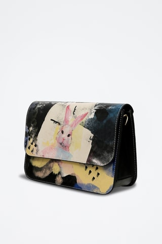 Bolso de piel vegana Y - Multicolor