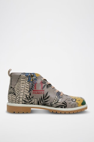 Botines Fragile  - Multicolor