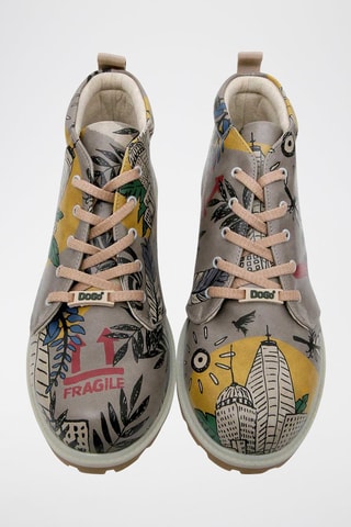 Botines Fragile  - Multicolor