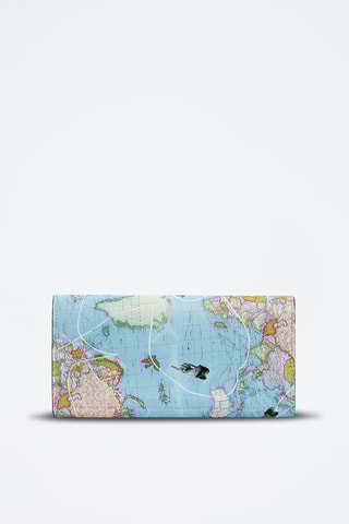 Cartera de piel vegana Mira  - Multicolor