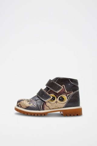 Botines Owls Family  - Multicolor