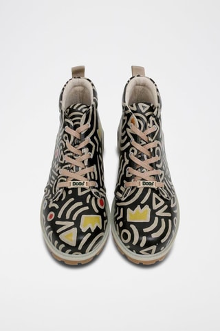 Botas Abstract Outline  - Multicolor