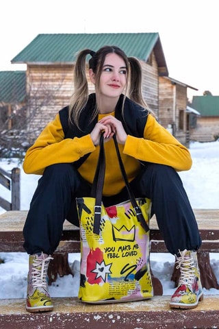 Botines The Creation of the Collage  - Multicolor