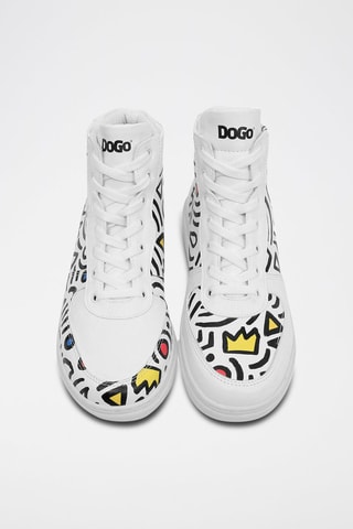 Zapatillas altas Abstract Outline  - Multicolor