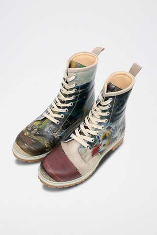 Botines Brush Strokes  - Multicolor