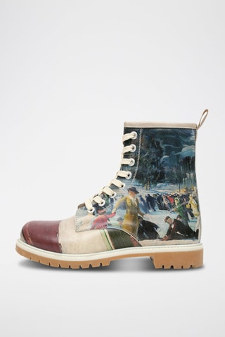 Botines Brush Strokes  - Multicolor