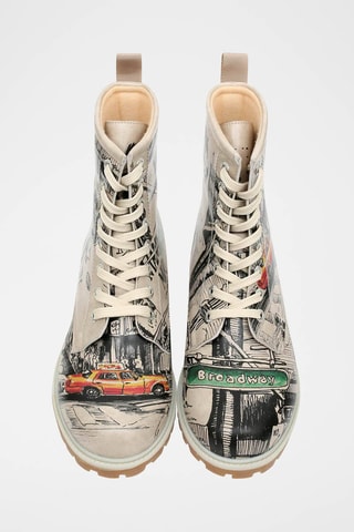 Botines Broadway  - Multicolor