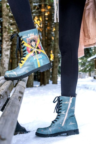 Botines Find Your Inner Peace  - Multicolor