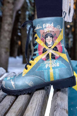 Botines Find Your Inner Peace  - Multicolor