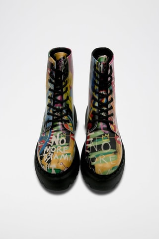 Botines de piel vegana No More Drama  - Multicolor