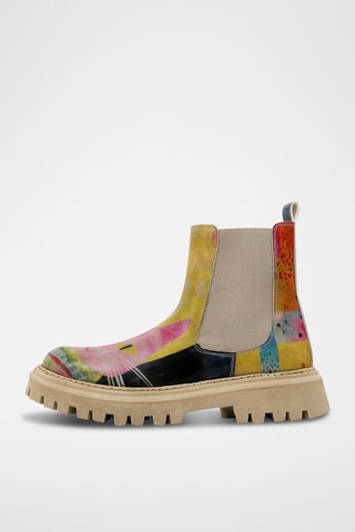 Botines Chelsea de piel vegana Aura - Multicolor