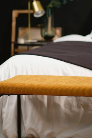 Banco Cozy - 110 x 40,5 x 42 cm - Bronce