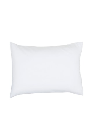 Funda de almohada de algodón  Essential - Blanco