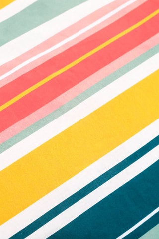 Juego de nórdico de algodón Sunshine 11.23 - Verde y blanco