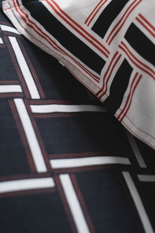 Juego de nórdico de algodón Sunshine - Blanco