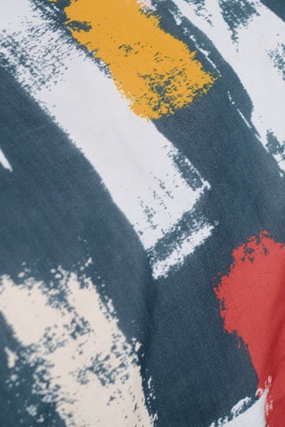 Juego de nórdico de algodón Sunshine - Negro