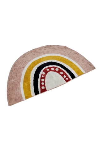 Alfombra tejida - Rosa del desierto - 58 x 20 cm