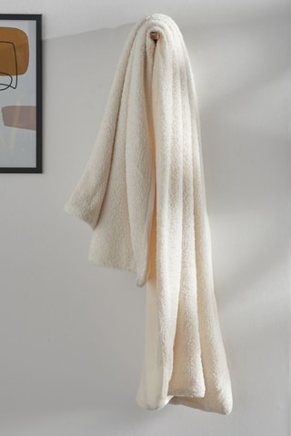 Manta Retro mood - Crudo - 125 x 150 cm