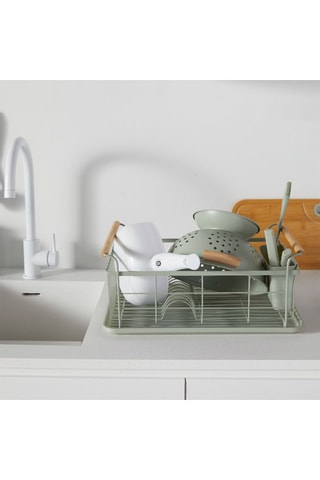 Escurreplatos con bandeja - 44 x 32 x 19 cm
