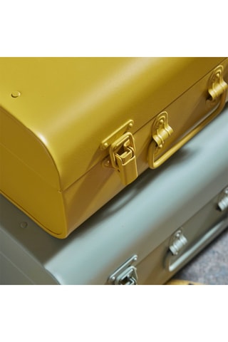 2 cajas de organización «Le Roi de la jungle» - 30 x 20 x 14 cm y 35 x 25 x 17 cm