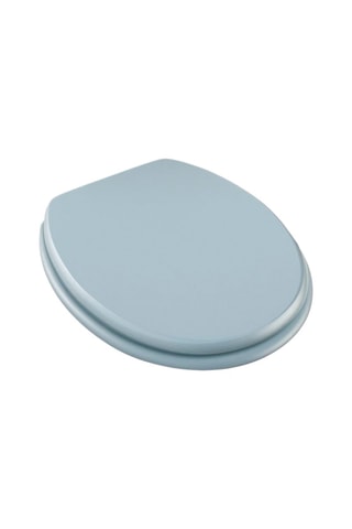 Tapa de váter de madera - Azul