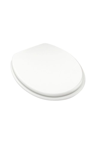 Tapa de váter de madera - Blanco